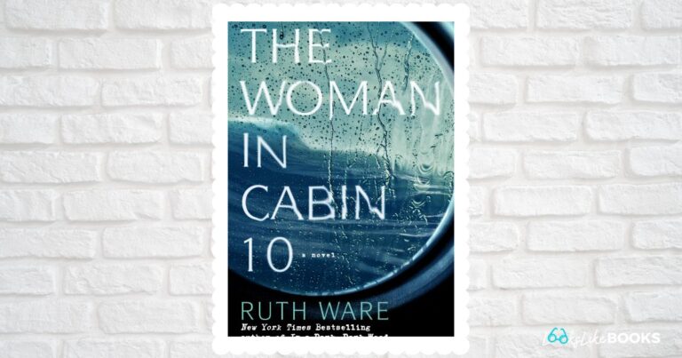 book cover of the woman in cabin 10 by ruth ware